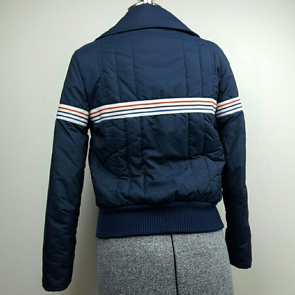 Vintage Jackets & Blazers - Vintage 70's/80's Obermeyer Navy Ski Jacket
